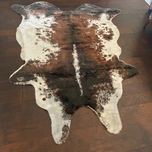 Cost Plus World Market Other Faux Cowhide Rug Poshmark